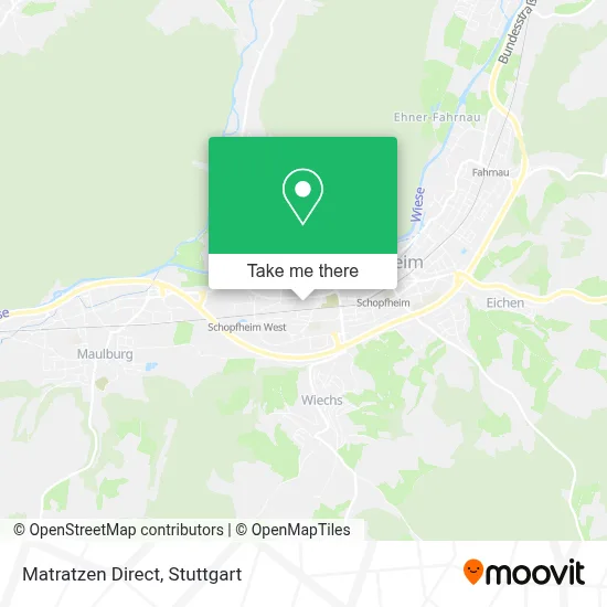 Matratzen Direct map