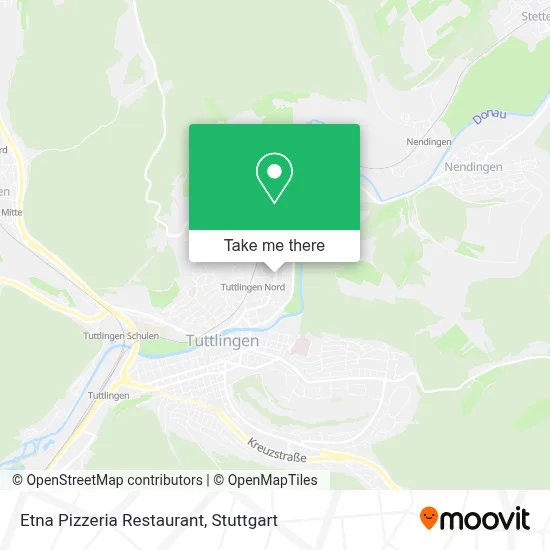 Ristorante Pizzeria Etna map