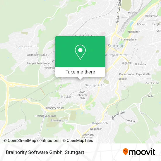 Brainority Software Gmbh map