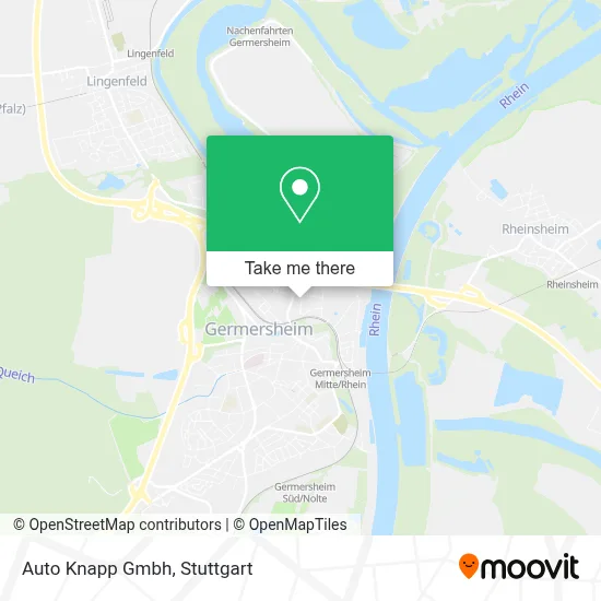 Auto Knapp Gmbh map