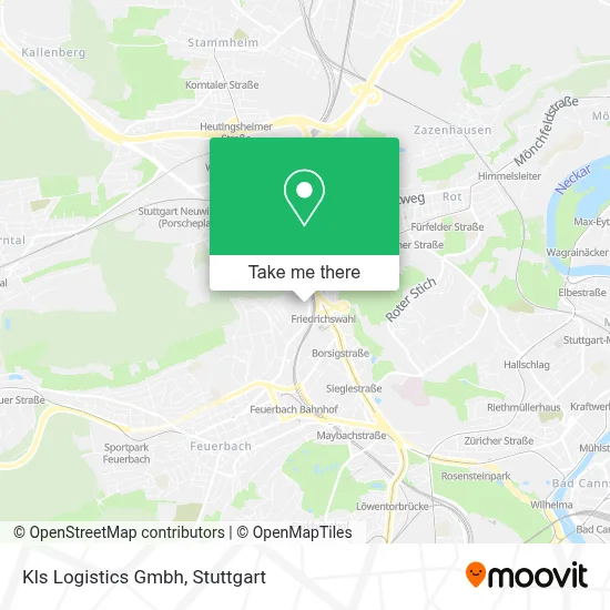 Kls Logistics Gmbh map