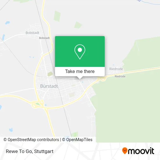 Rewe To Go map