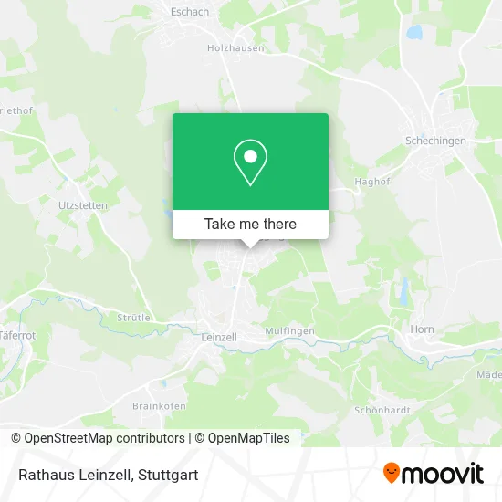 Rathaus Leinzell map
