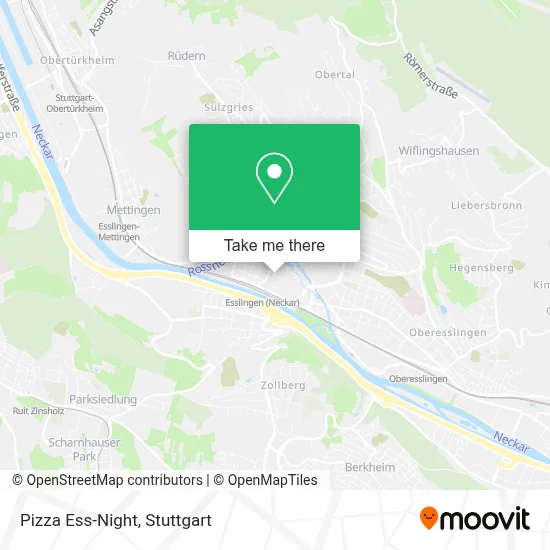 Pizza Ess-Night map