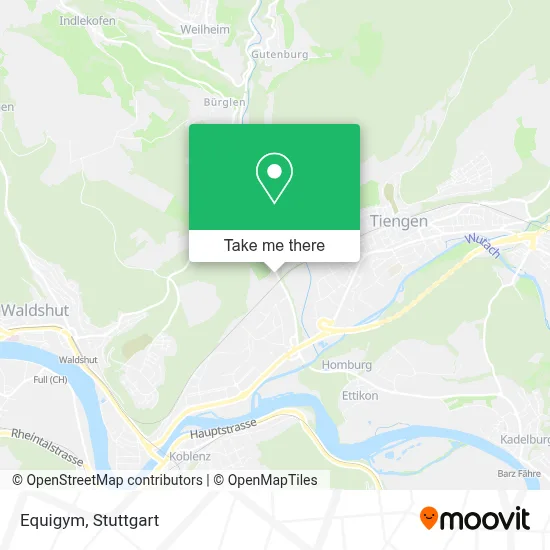 Equigym map