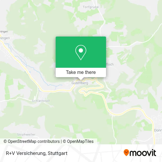 R+V Versicherung map