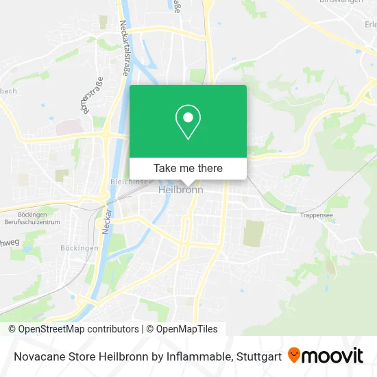 Novacane Store Heilbronn by Inflammable map