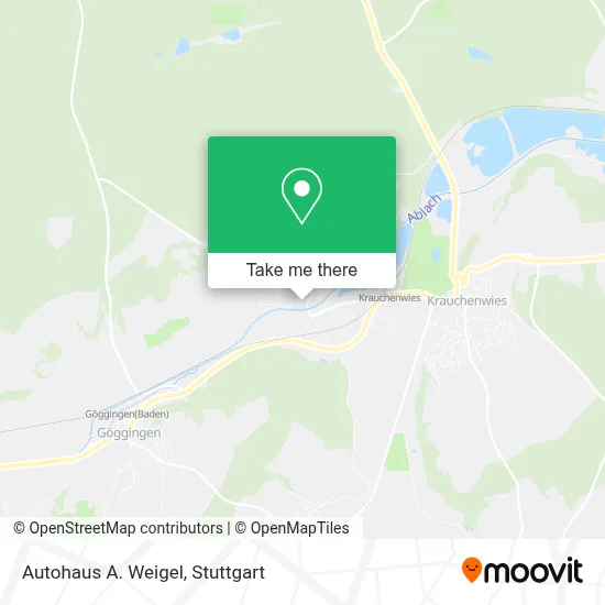 Autohaus A. Weigel map