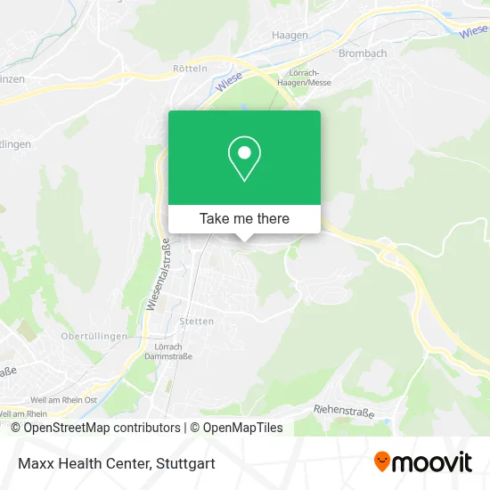 Maxx Health Center map