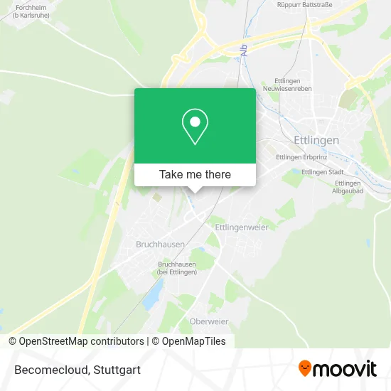Becomecloud map