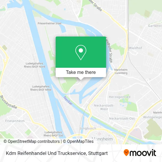 Kdm Reifenhandel Und Truckservice map