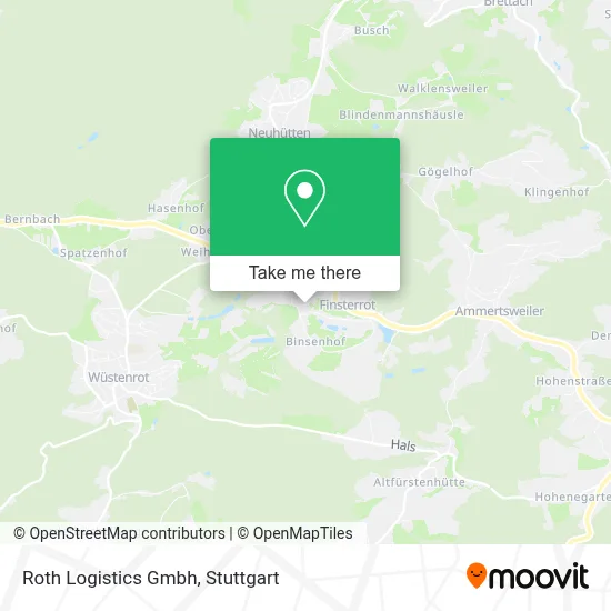 Roth Logistics Gmbh map