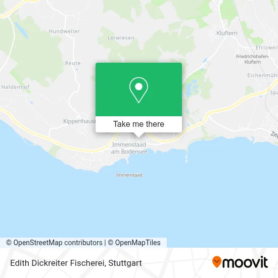 Edith Dickreiter Fischerei map