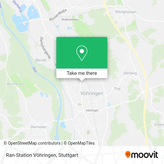 Ran-Station Vöhringen map