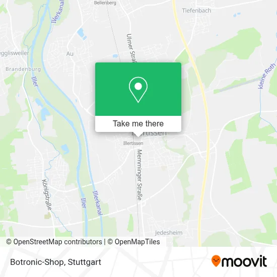 Botronic-Shop map