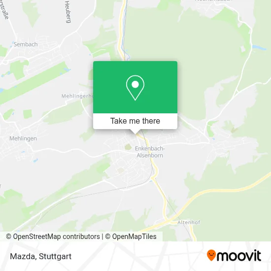 Mazda map