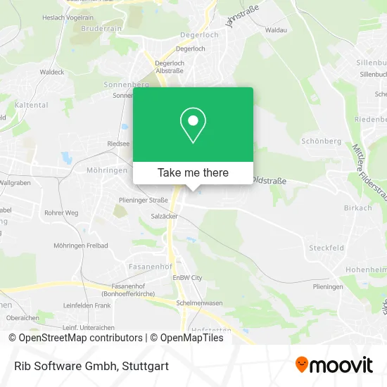 Rib Software Gmbh map