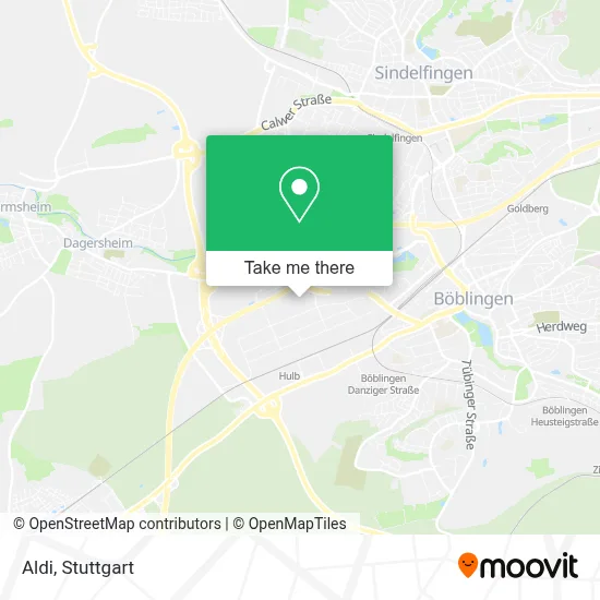 Aldi map