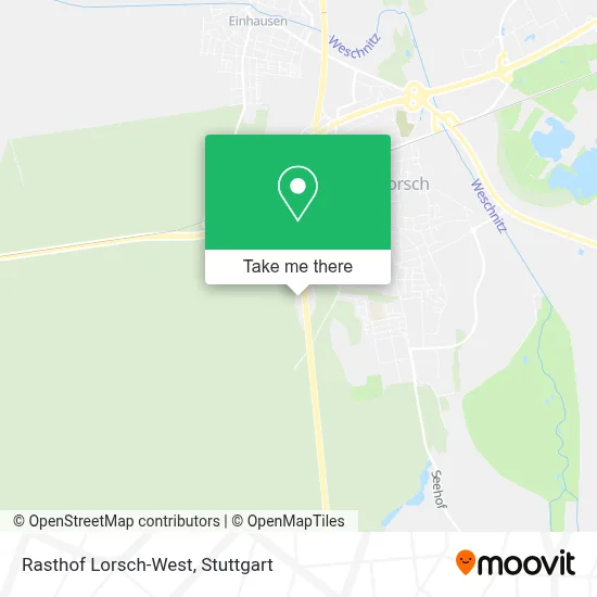 Rasthof Lorsch-West map