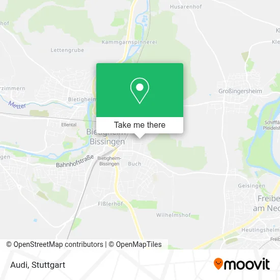 Audi map