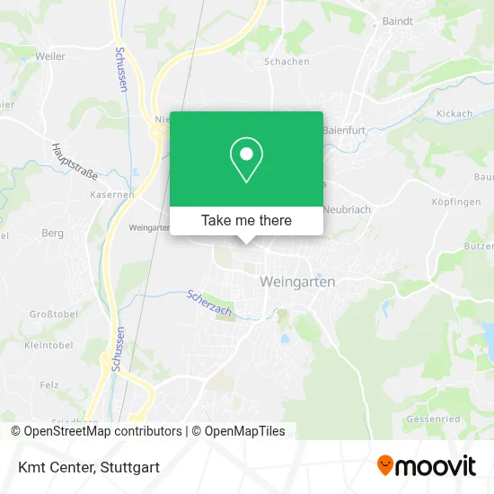 Kmt Center map