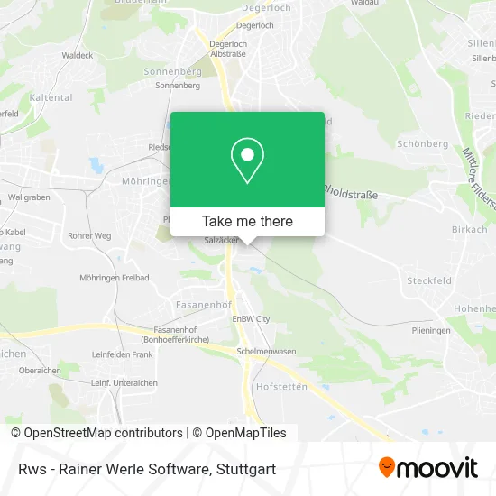 Rws - Rainer Werle Software map