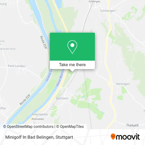Minigolf In Bad Belingen map