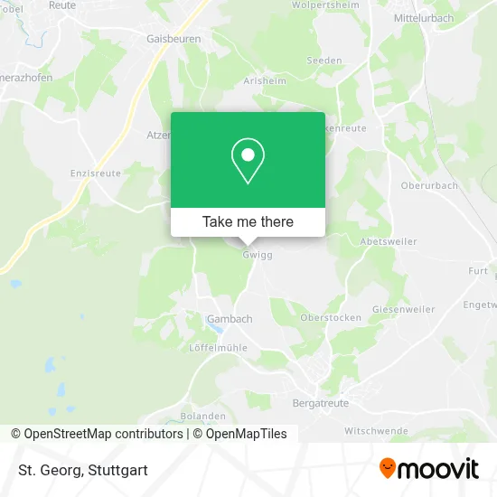 St. Georg map