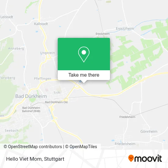 Hello Viet Mom map
