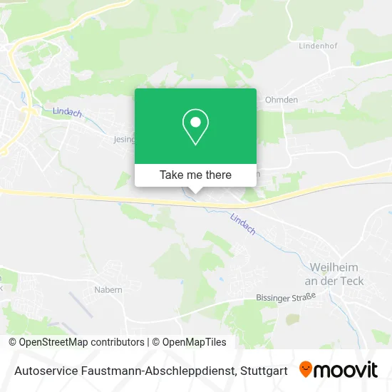 Autoservice Faustmann-Abschleppdienst map