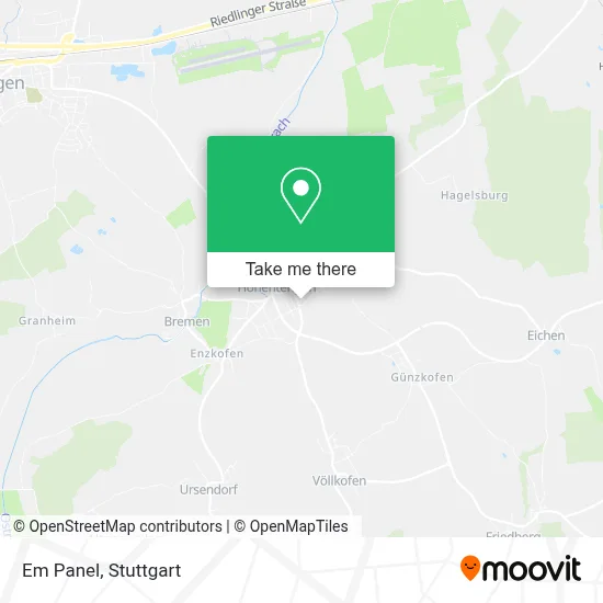 Em Panel map
