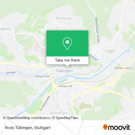 Rcds Tübingen map