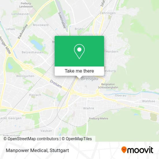 Manpower Medical map