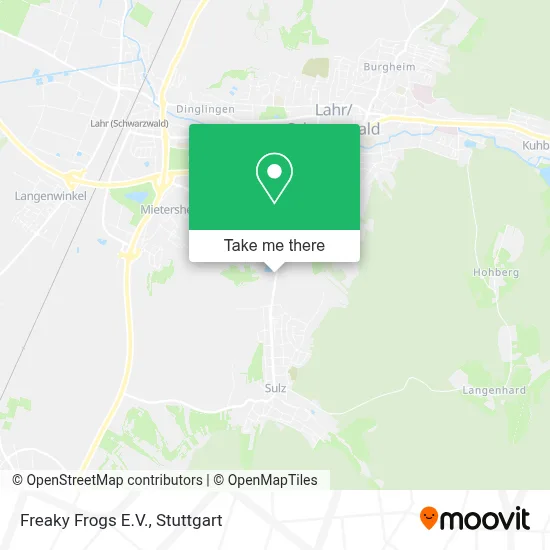 Freaky Frogs E.V. map