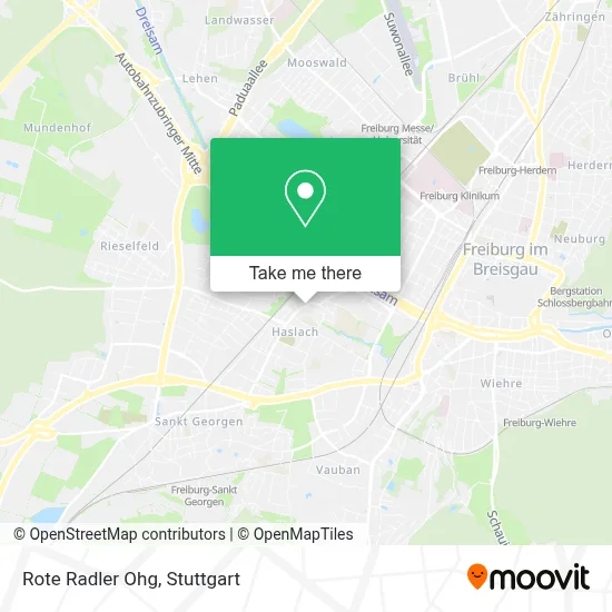 Rote Radler Ohg map