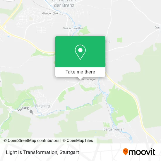 Light Is Transformation map