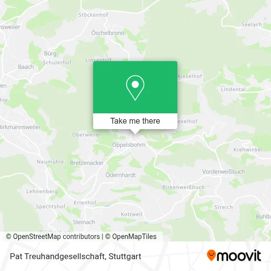 Pat Treuhandgesellschaft map