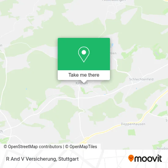 R And V Versicherung map