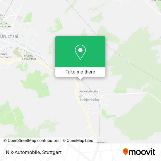 Nik-Automobile map