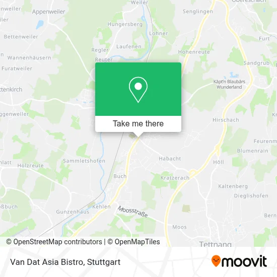 Van Dat Asia Bistro map