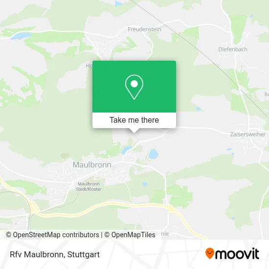 Rfv Maulbronn map
