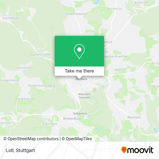 Lidl map