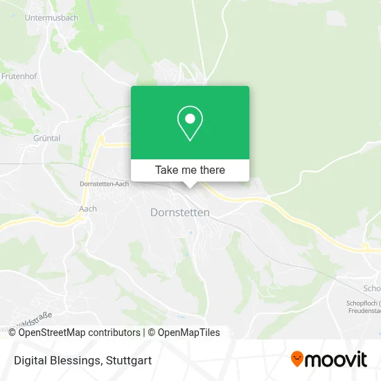 Digital Blessings map