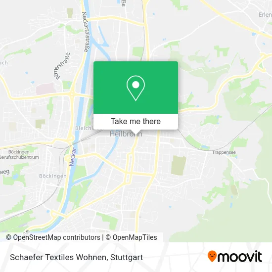 Schaefer Textiles Wohnen map