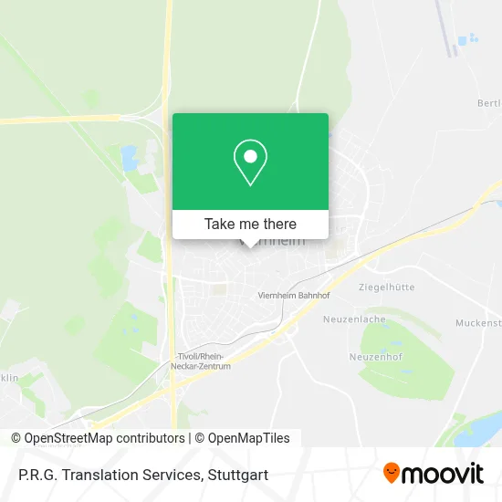 P.R.G. Translation Services map