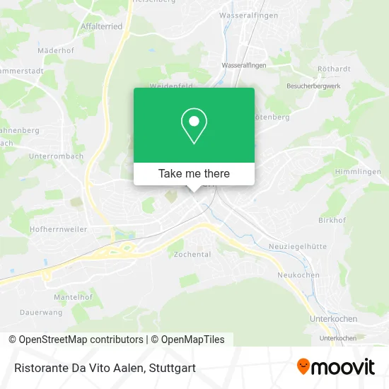 Ristorante Da Vito Aalen map