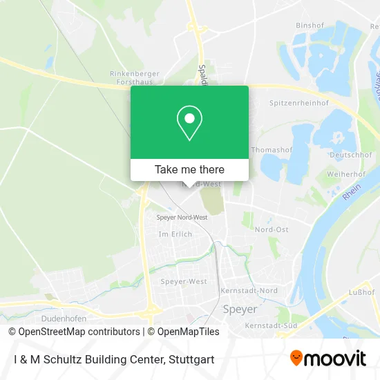 I & M Schultz Building Center map