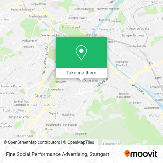 Fjne Social Performance Advertising map
