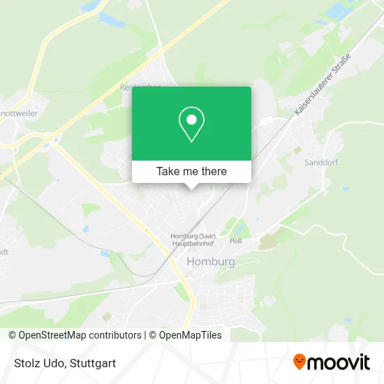 Stolz Udo map