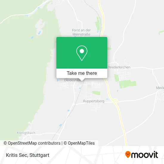 Kritis Sec map